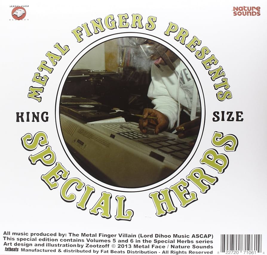 洋楽 Special herbs Volume 5 & 6 LP by MF Doom Special herbs Volume 5 & 6 | MF Doom LP | EMP